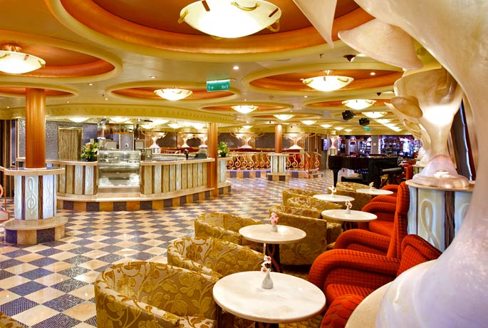 El Chocolate Bar "Rondo" a bordo del Costa Pacifica CRUCEROS COSTA PACIFICA CRUCEROS NORTE DE EUROPA CRUEROS FIORDOS NORUEGOS COSTA CRUCEROS CRUCEROS CABO NORTE CRUCEROS MEDITERRANEO